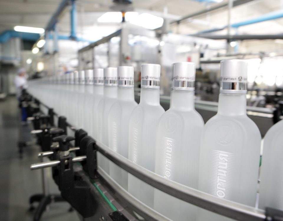 Production of equipment for vodka manufacturing