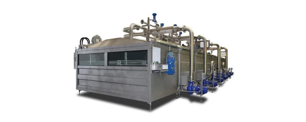 Tunnel pasteurizer